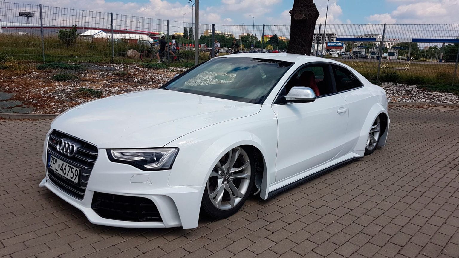 Furious widebody Audi S5 built in Poland — SR66 Design