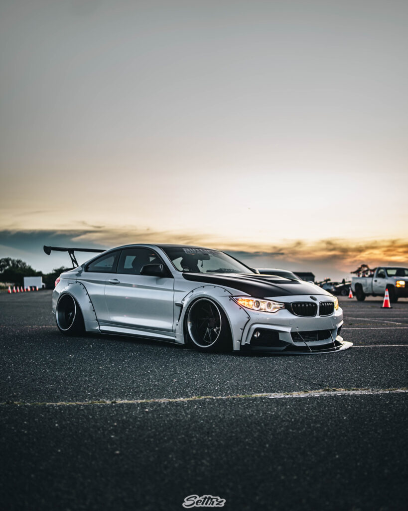 BMW 4-series F32 428i with SR66 wide body kit — SR66 Design