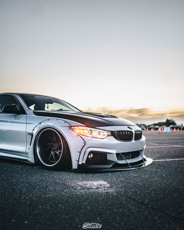 BMW 4-series F32 428i with SR66 wide body kit — SR66 Design