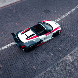 Audi R8 Spyder SR66 wide body kit
