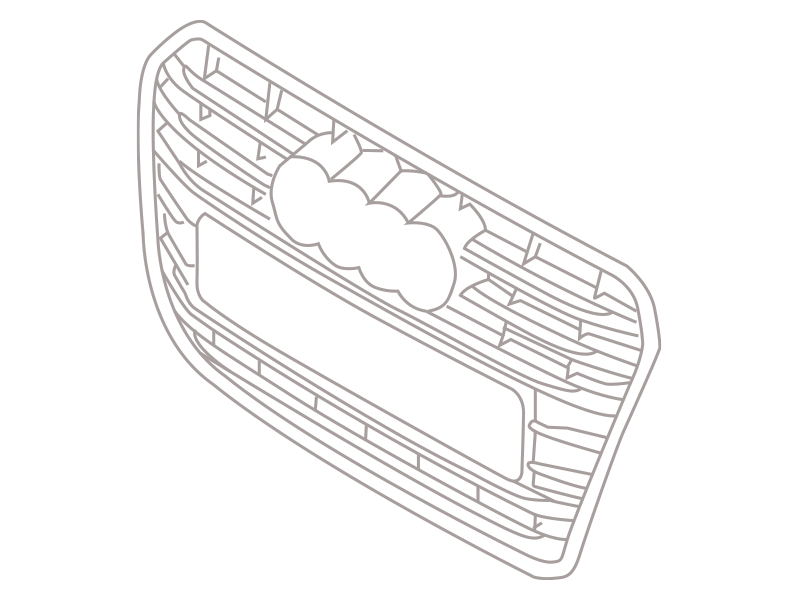 Audi A5/ S5 radiator grille