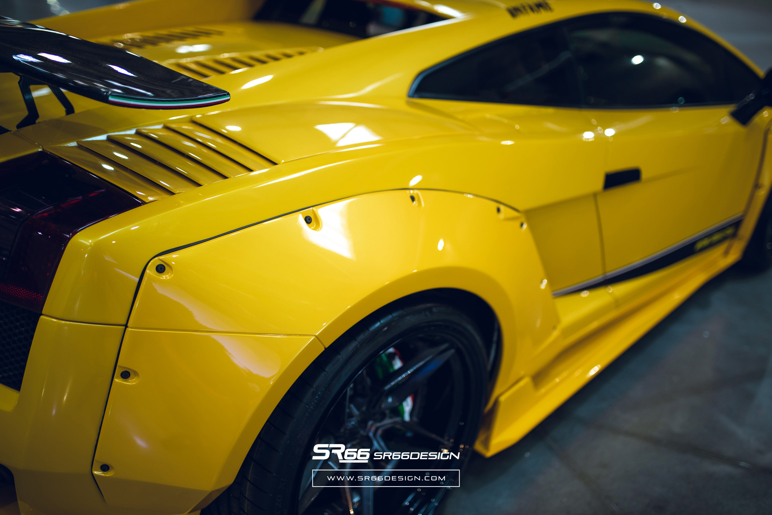 Lamborghini Gallardo SR Wide Body Kit SR Design