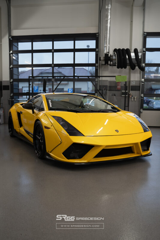 Lamborghini Gallardo SR66 Wide Body Kit — SR66 Design